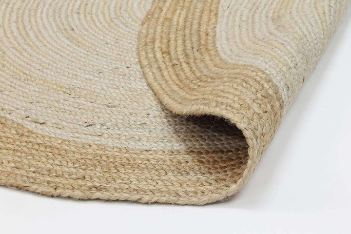 Faro Pearl Centre Jute Round Rug, [cheapest rugs online], [au rugs], [rugs australia]