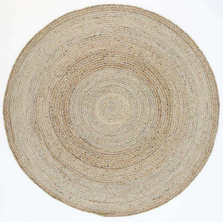 Faro Silver Jute Round Rug, [cheapest rugs online], [au rugs], [rugs australia]
