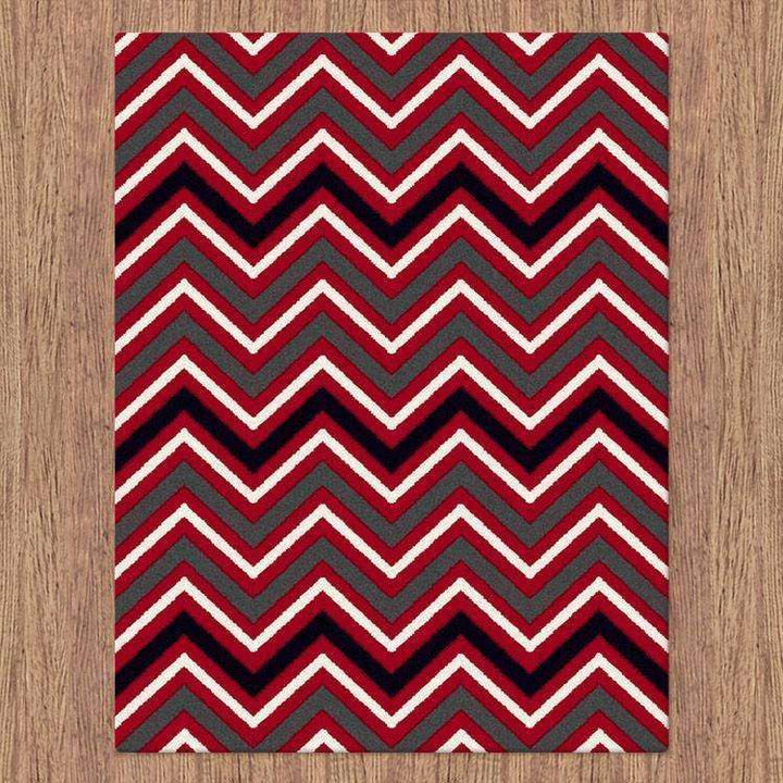 Icon Modern Collection 554 Red Rug, [cheapest rugs online], [au rugs], [rugs australia]