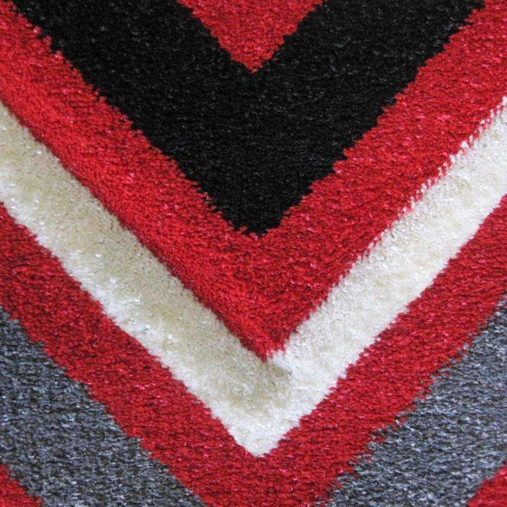 Icon Modern Collection 554 Red Runner Rug, [cheapest rugs online], [au rugs], [rugs australia]