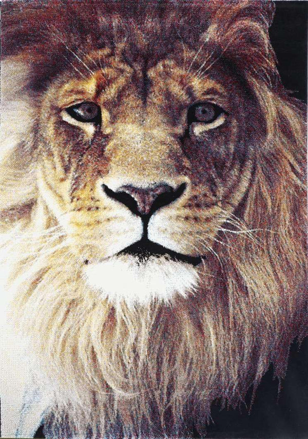 Iconic Lion Picture Modern Rug, [cheapest rugs online], [au rugs], [rugs australia]