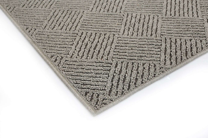 Landscape Grey Shaped Geometric Ikat Rug, [cheapest rugs online], [au rugs], [rugs australia]