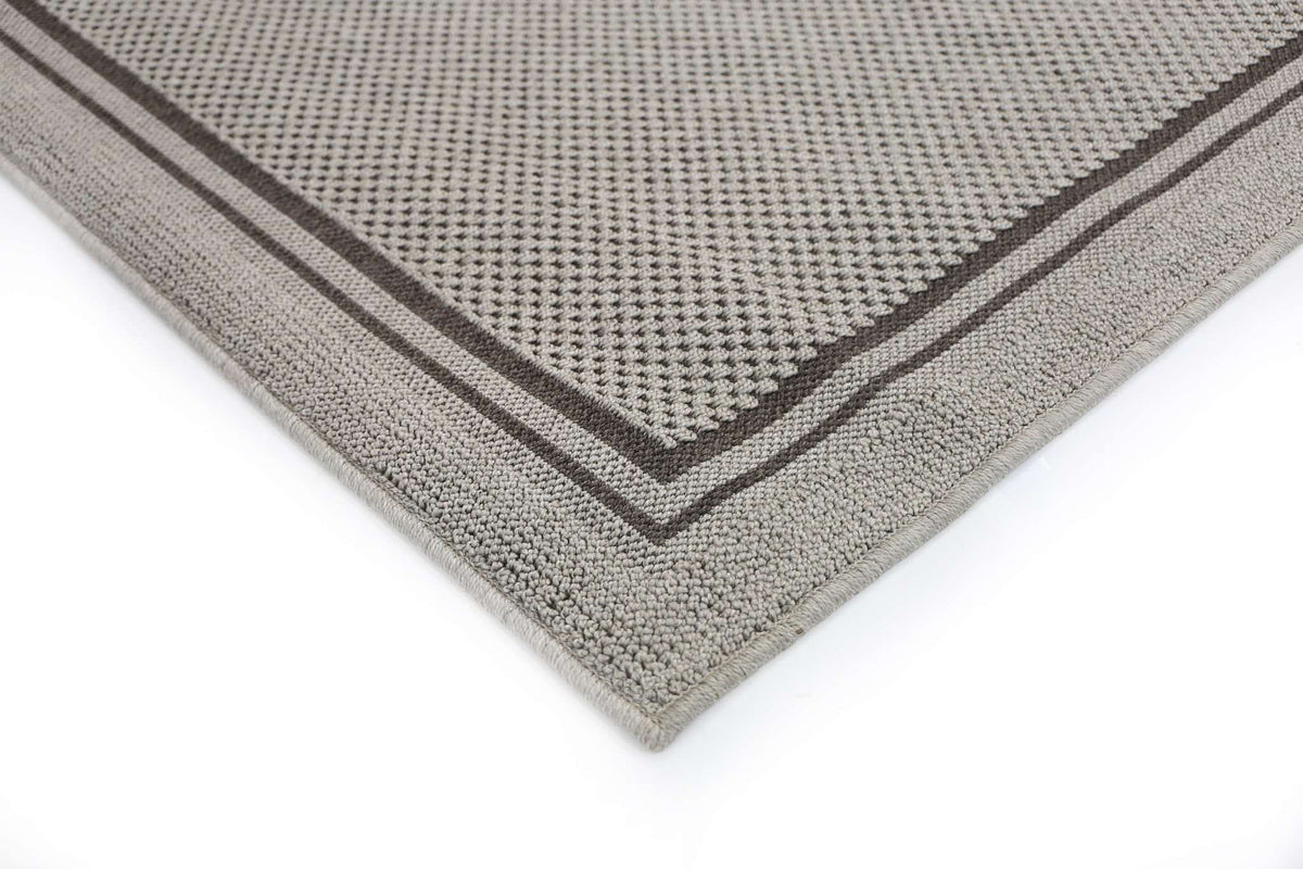 Landscape Light Gray Bordered Rug, [cheapest rugs online], [au rugs], [rugs australia]