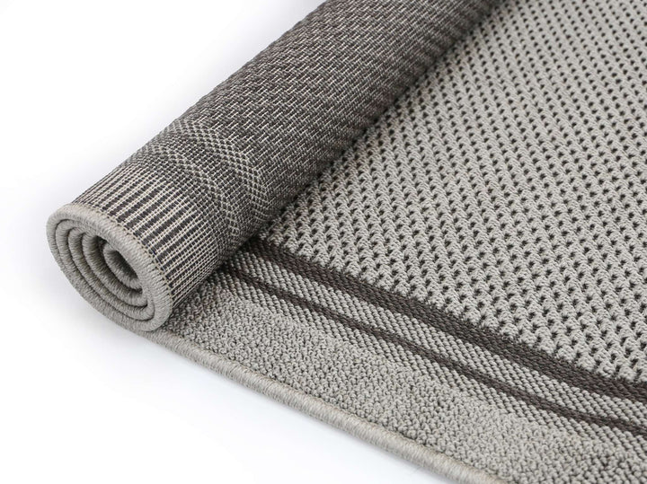 Landscape Light Gray Bordered Rug, [cheapest rugs online], [au rugs], [rugs australia]