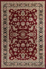 Lavish Traditional Collection 500 Black/Red, [cheapest rugs online], [au rugs], [rugs australia]