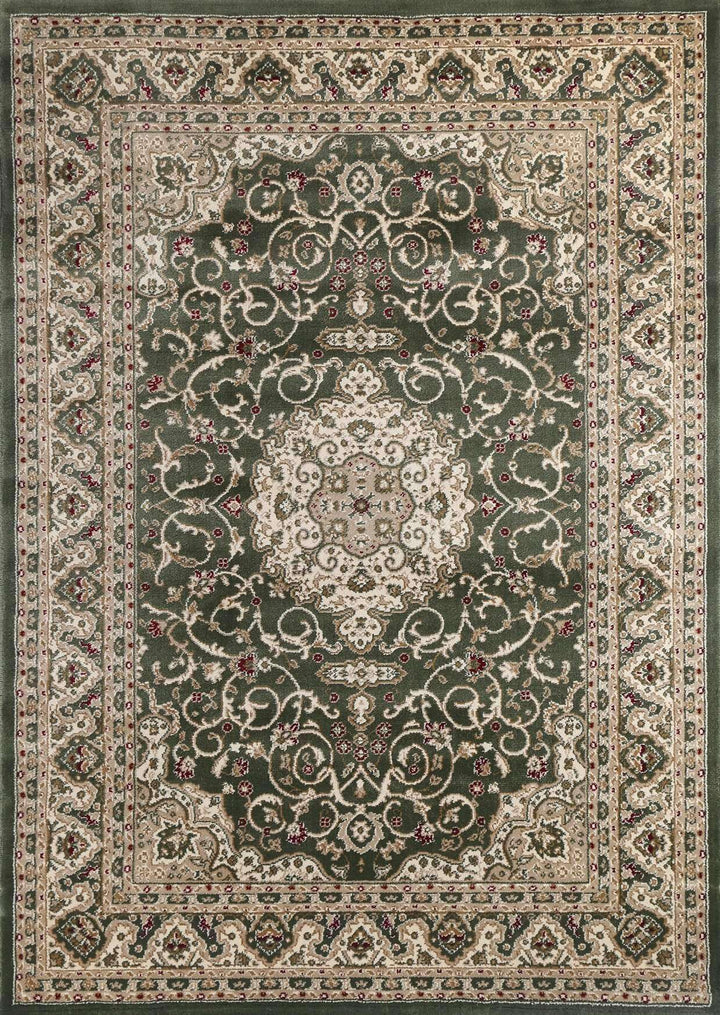 Lavish Traditional Collection 600 Green, [cheapest rugs online], [au rugs], [rugs australia]