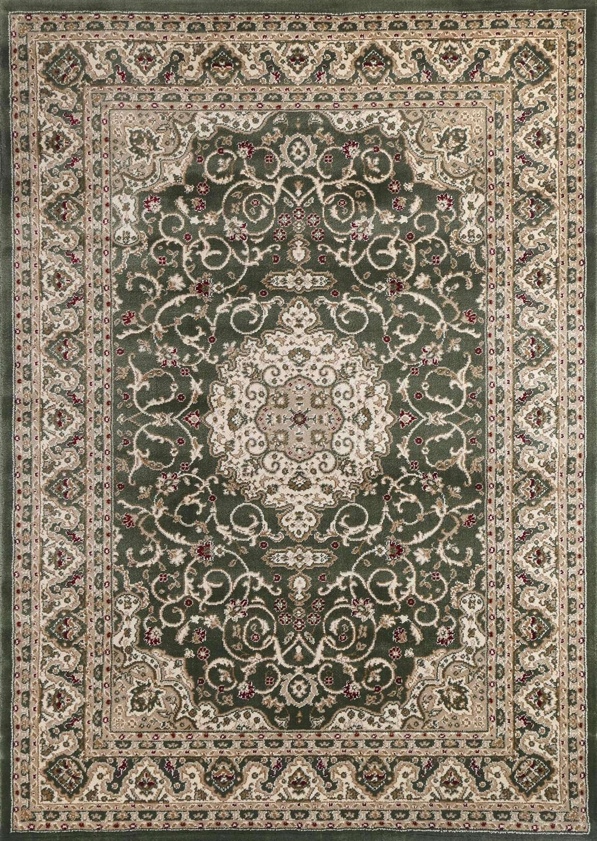 Lavish Traditional Collection 600 Green, [cheapest rugs online], [au rugs], [rugs australia]