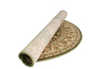 Lavish Traditional Collection 600 Green Round Rug, [cheapest rugs online], [au rugs], [rugs australia]