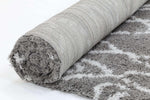 Moroccan Tribal Fes Pattern Grey Silver Rug, [cheapest rugs online], [au rugs], [rugs australia]