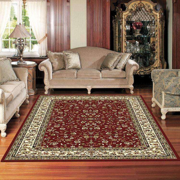 Mystique Traditional 7146 Red Rug, [cheapest rugs online], [au rugs], [rugs australia]