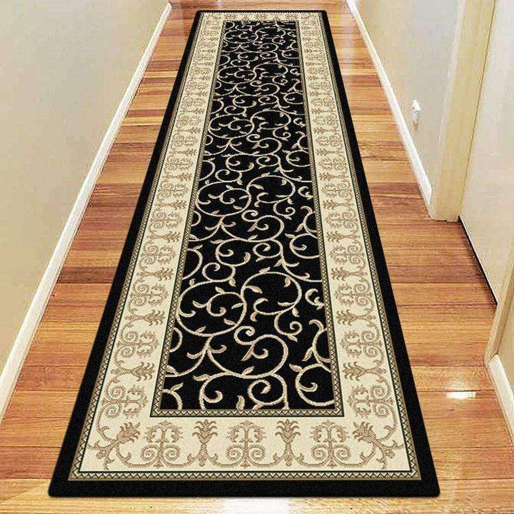 Mystique Traditional 7653 Black Rug, [cheapest rugs online], [au rugs], [rugs australia]
