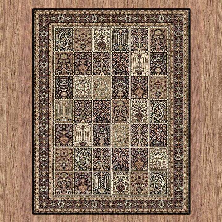Mystique Traditional 7654 Black Rug, [cheapest rugs online], [au rugs], [rugs australia]
