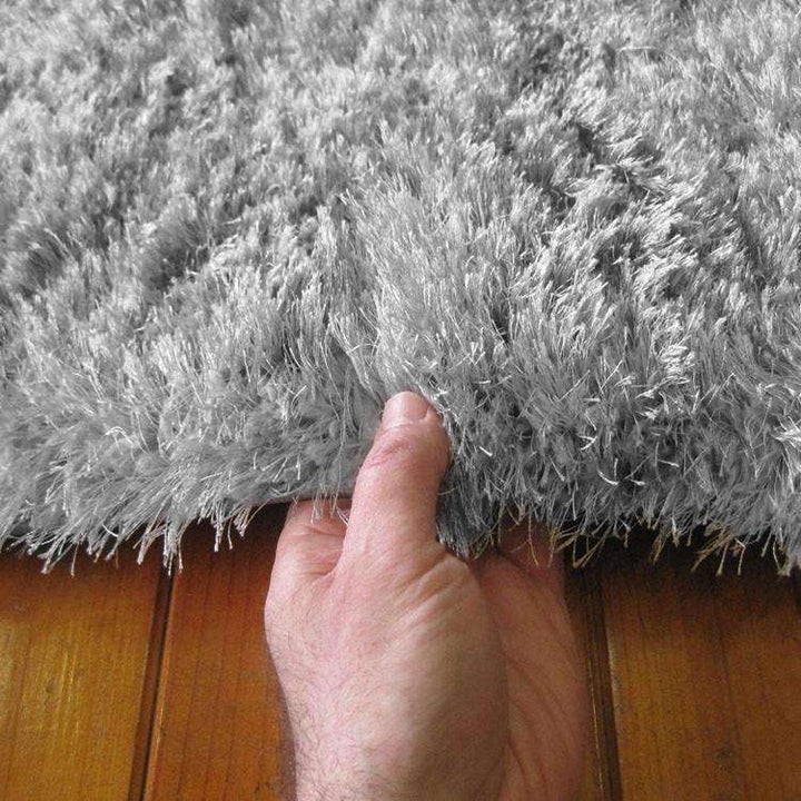 Oslo Silky Soft Shag 1001 Light Grey Rug, [cheapest rugs online], [au rugs], [rugs australia]