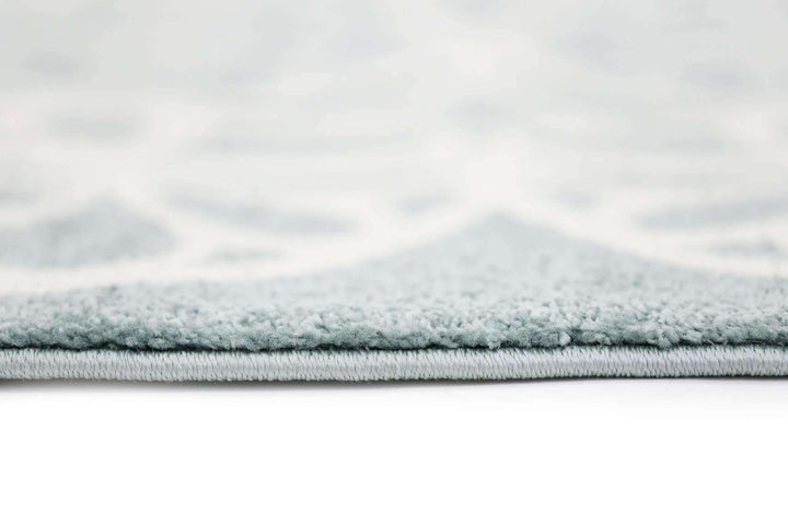 Paddington Aqua White Doily Kids Rug, [cheapest rugs online], [au rugs], [rugs australia]