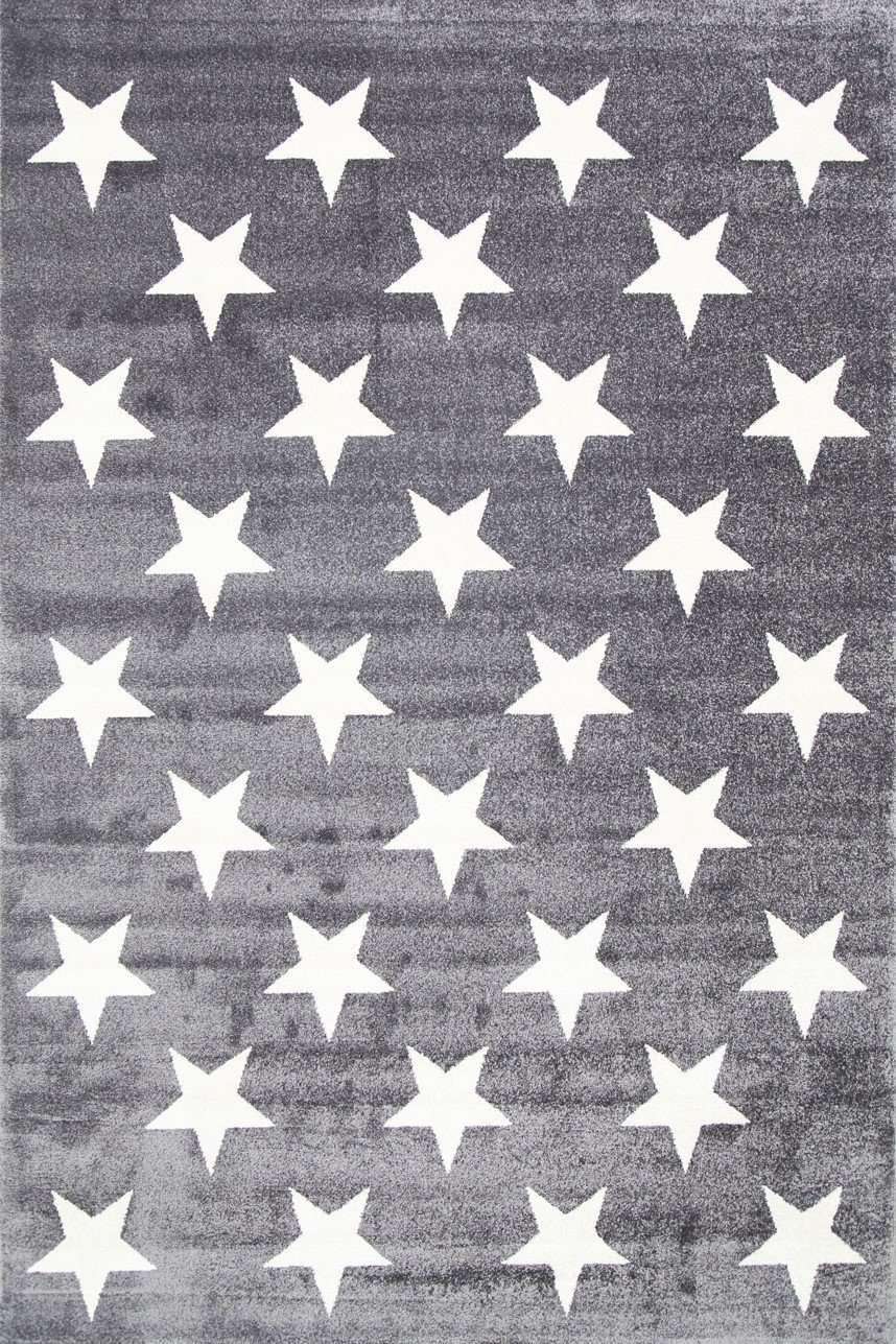 Paddington Charcoal and White Stars Kids Rug, [cheapest rugs online], [au rugs], [rugs australia]