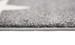 Paddington Charcoal and White Stars Kids Rug, [cheapest rugs online], [au rugs], [rugs australia]