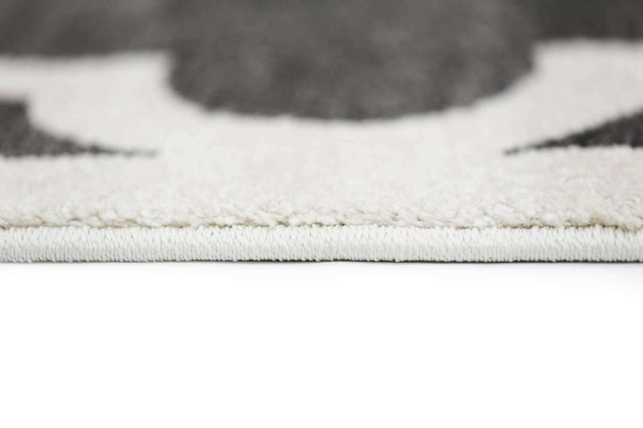 Paddington Grey and White Lattice Pattern Kids Rug, [cheapest rugs online], [au rugs], [rugs australia]