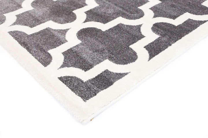 Paddington Grey and White Lattice Pattern Kids Rug, [cheapest rugs online], [au rugs], [rugs australia]