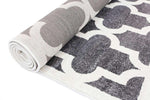 Paddington Grey and White Lattice Pattern Kids Rug, [cheapest rugs online], [au rugs], [rugs australia]