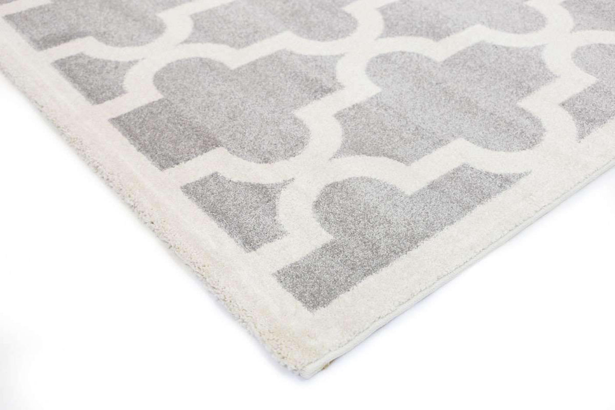 Paddington Light Grey and White Lattice Pattern Kids Rug, [cheapest rugs online], [au rugs], [rugs australia]