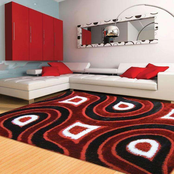 Platinum Luxury Shag 5263 Red Rug, [cheapest rugs online], [au rugs], [rugs australia]