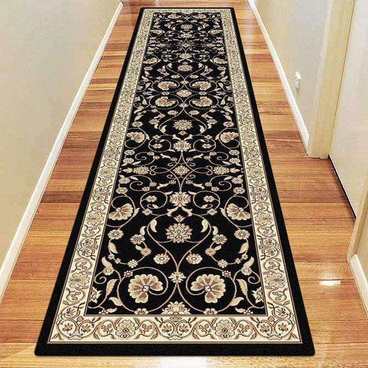 Sydney Oriental Traditional 8001 Black Rug, [cheapest rugs online], [au rugs], [rugs australia]