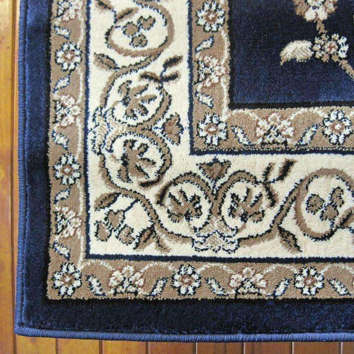 Sydney Oriental Traditional 8001 Dark Blue Rug, [cheapest rugs online], [au rugs], [rugs australia]
