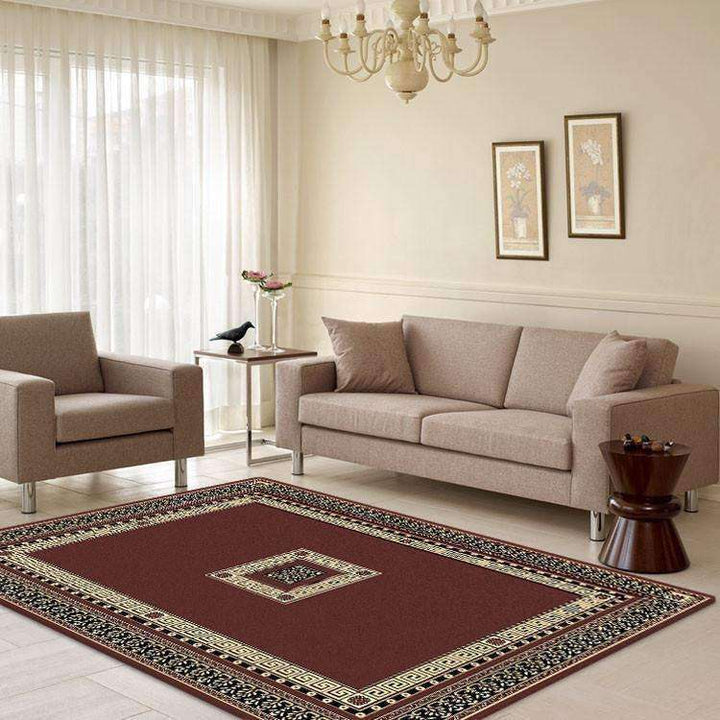 Sydney Oriental Traditional 8002 Brown Rug, [cheapest rugs online], [au rugs], [rugs australia]