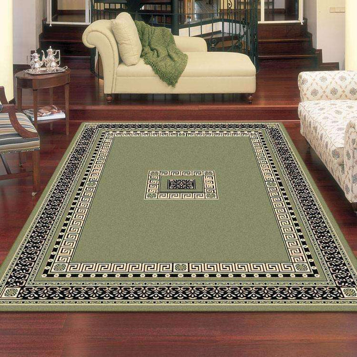 Sydney Oriental Traditional 8002 Green Rug, [cheapest rugs online], [au rugs], [rugs australia]
