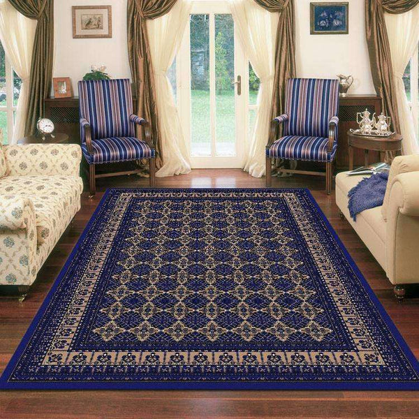 Sydney Oriental Traditional 8004 Dark Blue Rug, [cheapest rugs online], [au rugs], [rugs australia]
