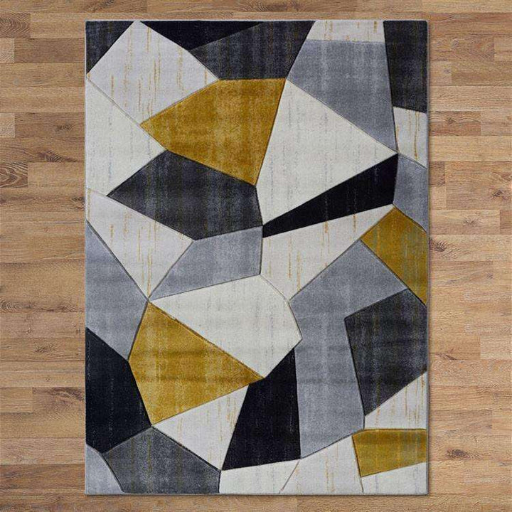 Tribe Modern Collection 2102 Gold Rug, [cheapest rugs online], [au rugs], [rugs australia]