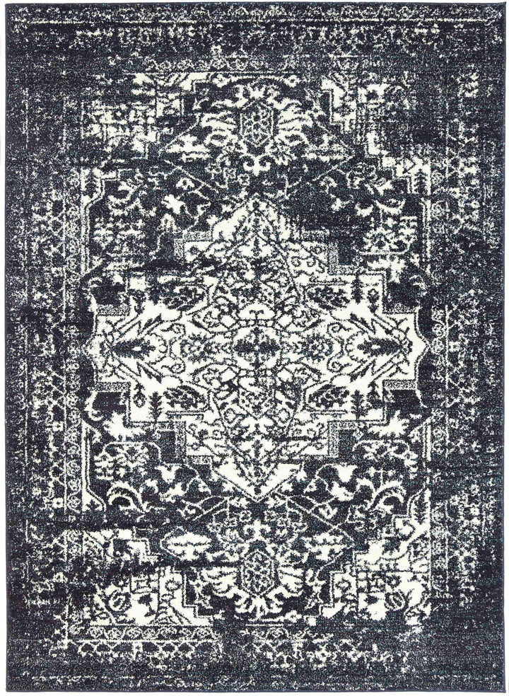 Viera Navy Modern Vintage Rug, [cheapest rugs online], [au rugs], [rugs australia]