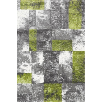 Bloom Green Modern Rug