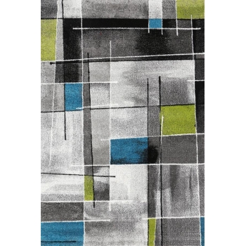 Bloom Fresh Green Modern Rug