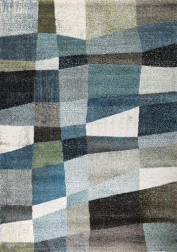 Colette Modern Supa Thick Blue Rug