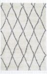 Marrakesh Clara Diamond Tribal Cream Moroccan Rug