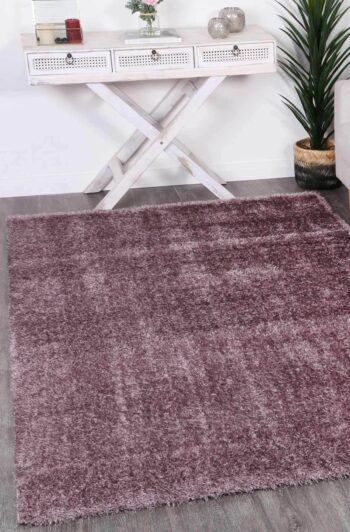 Oasis Soft Shag Lilac Rug