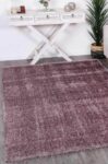 Oasis Soft Shag Lilac Rug