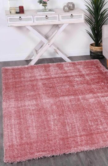 Oasis Soft Shag Pink Rug