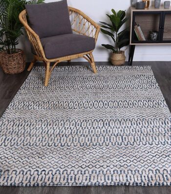 Skylar Camphils Navy Rug