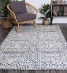 Skylar Tribal Blue Rug