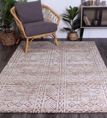 Skylar Tribal Rust Rug