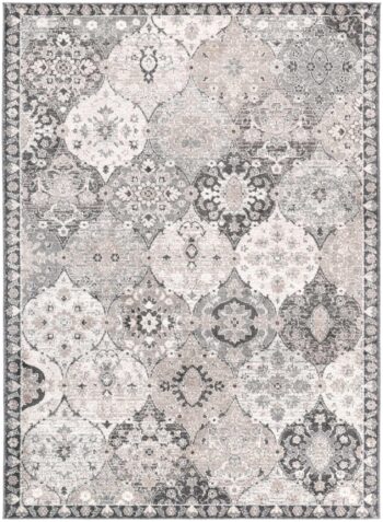 Zulu Grey Lantern Rug