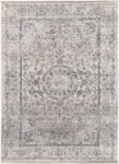 Zulu Beige Grey Traditional Rug