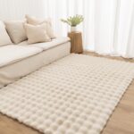 Cloud Drift Washable Beige Rug