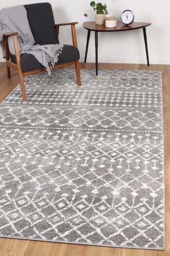 Alice Tribal Grey Rug