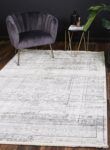 Cascade Traditional Grey Rug