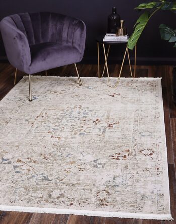 Cascade Classic Vintage Beige Multi Rug