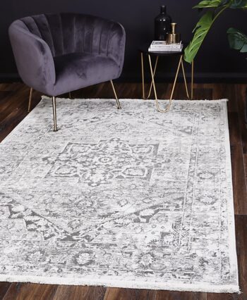 Cascade Classic Vintage Grey Rug