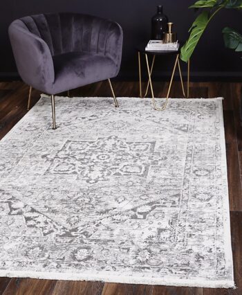 Cascade Classic Vintage Grey Rug